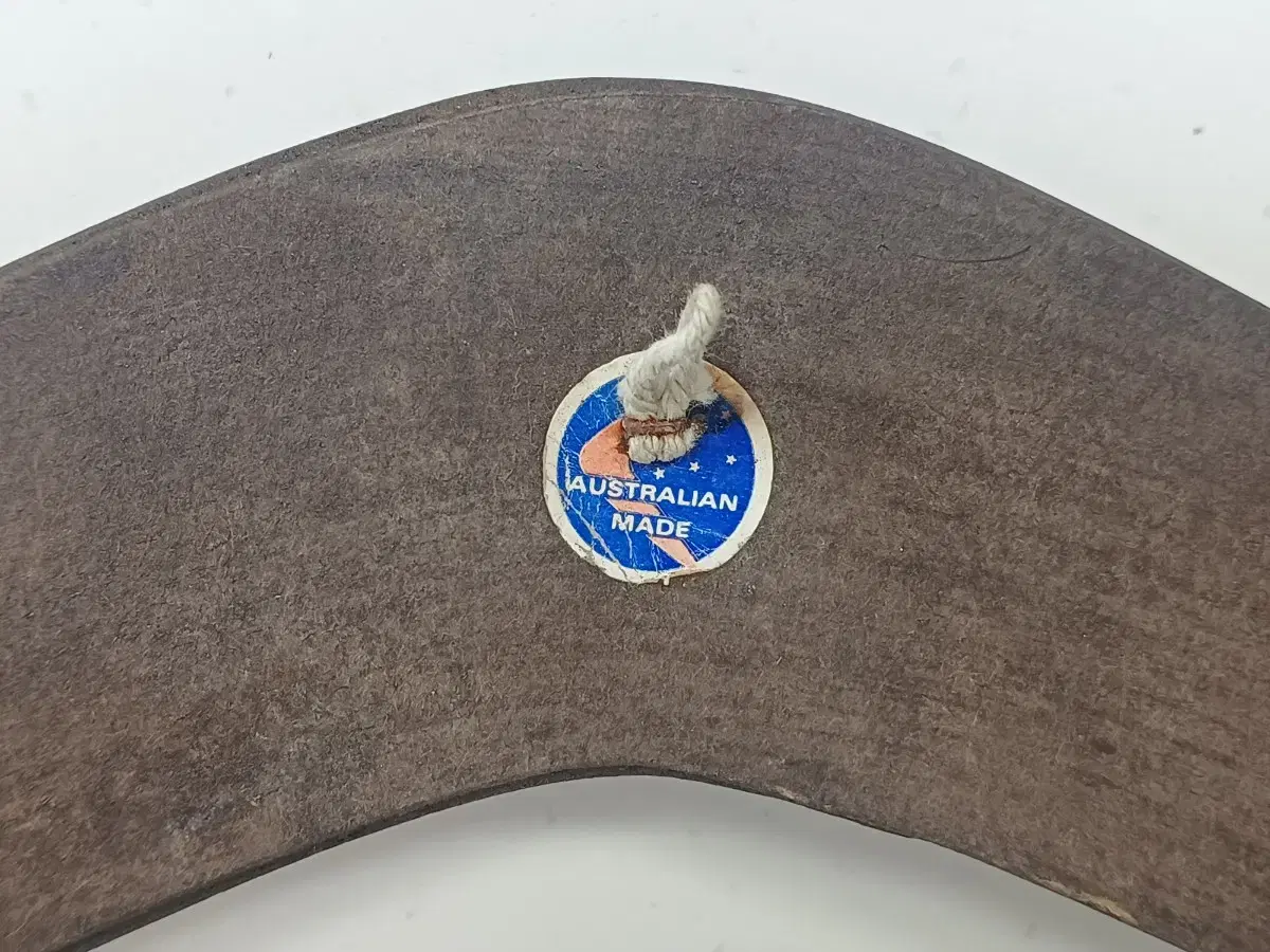 ビンテージ装飾品古典的なおもちゃオーストラリアの木のブーメランの装飾品
